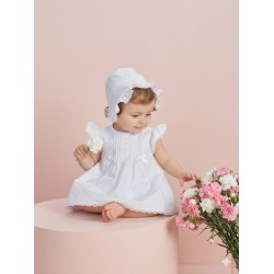 BORDINO VESTIDO REF 5765 BLANCO