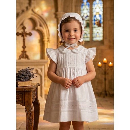 VESTIDO BORDINO REF 6010 BLANCO