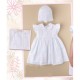 VESTIDO BORDINO REF 6010 BLANCO