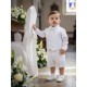 CONJUNTO BORDINO NIÑO REF 1281 BLANCO