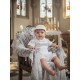 BORDINO CONJUNTO NIÑO BABY REF 1081 BLANCO