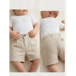 BERMUDA LINO BABY NIÑO REF 1284 BEIGE