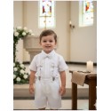 BORDINO CONJUNTO NIÑO REF 925 BLANCO