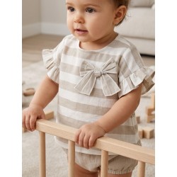 BLUSON LINO RAYAS NIÑA BABY MAYORAL REF 1177