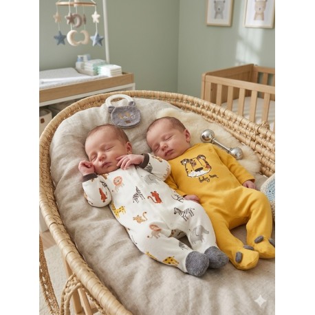 SET X 2 PELELES CON BABERO REF 2628 CURCUMA