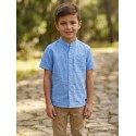 CAMISA MINI NIÑO REF 215-3791 AZUL