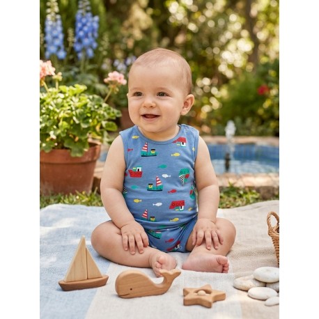 PELELE LOSAN BABY NINO REF 217-P000AL AZUL