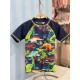 CAMISETA BAÑADOR REF 215-1036AL AZUL TORMENTA