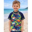 CAMISETA BAÑADOR REF 215-1036AL AZUL TORMENTA