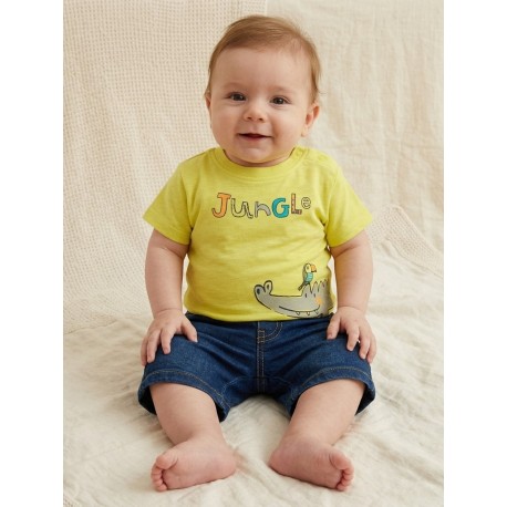LOSAN CAMISETA BABY NIÑO REF 217-1013AL VERDE LIMA