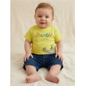LOSAN CAMISETA BABY NIÑO REF 217-1013AL VERDE LIMA