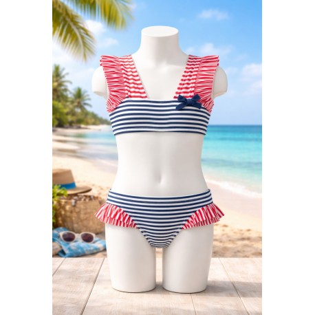 VESTIDO DE BAÑO ZIPPY REF 216-4901ZT AZUL