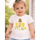 CAMISETA BABY NIÑA REF 1005 BLANCO-MIMOSA