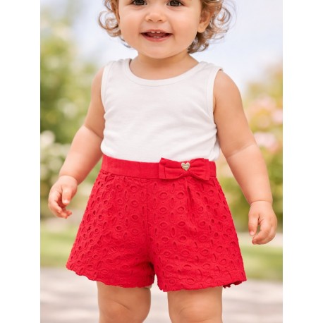 SHORT BABY NIÑA REF 1270 ROJO