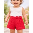 SHORT BABY NIÑA REF 1270 ROJO