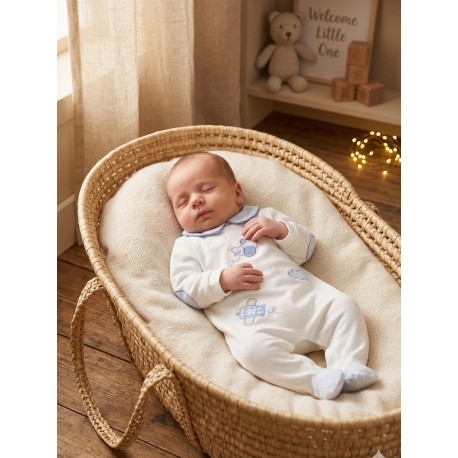 PIJAMA NIÑO REF 1750 BLANCO