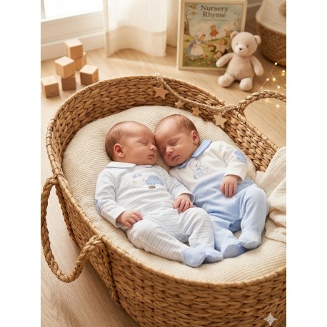 SET X2 PIJAMAS REF 1753 CIELO
