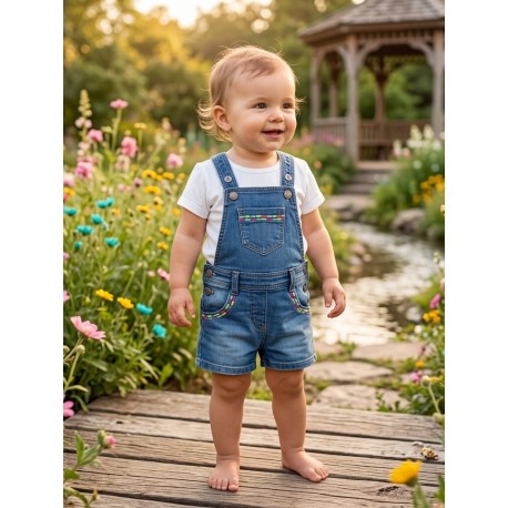 BRAGA BABY NIÑA DENIM LOSAN 018-6001AL