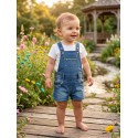 BRAGA BABY NIÑA DENIM LOSAN 018-6001AL