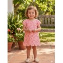 VESTIDO BABY NIÑA GUIPUR REF 1949 ROSADO