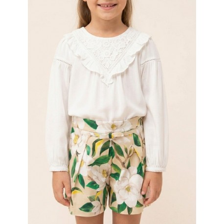 SHORT MINI NIÑA REF 3906 BEIGE