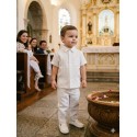 CONJUNTO BORDINO NIÑO REF 1453 BLANCO
