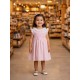 VESTIDO BORDINO NIÑA REF 5943 ROSADO