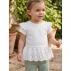 CAMISETA BABY NIÑA REF 1007 BLANCA