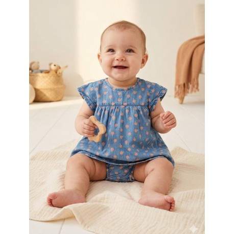 LOSAN VESTIDO NIÑA REF 21W-7004AL DENIM