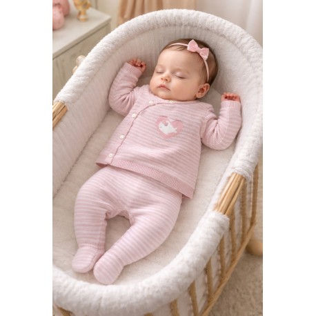 LOSAN AJUAR EN HILO REF 21W-8018 ROSA VIGORE