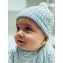 GORRO EN HILO REF 081 AZUL