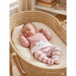 MAYORAL CONJUNTO POLAINA TRICOT RECIEN NACIDA NIÑA REF 1589 BLOSSOM