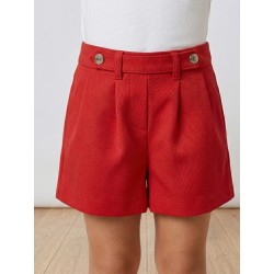 SHORT MINI NIÑA REF 3202 ROJO
