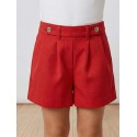 SHORT MINI NIÑA REF 3202 ROJO