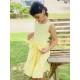 VESTIDO OJALILLO REF 3068 AMARILLO