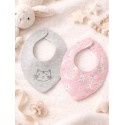 PACK DE BABEROS ROSADO LOSAN REF 11V-A001AL
