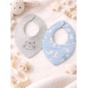 PACK DE BABEROS AZUL LOSAN REF 11V-A001AL