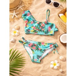 LOSAN VESTIDO DE BAÑO NIÑA REF 114-4000AL TURQUESA