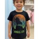 CAMISETA NIÑO REF 112157 NEGRO