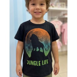 CAMISETA NIÑO REF 112157 NEGRO