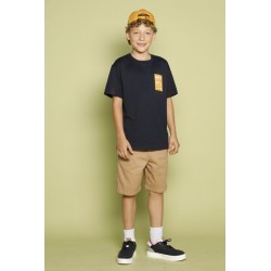 CAMISETA NIÑO REF 5943 AZUL OSCURO