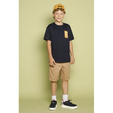 CAMISETA NIÑO REF 5943 AZUL OSCURO