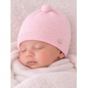 GORRO TRICOT NIÑA REF 9671 ROSA BABY