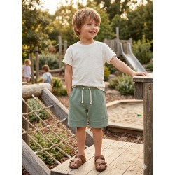 BERMUDA NIÑO REF 315-6006 VERDE OLIVA