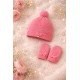 SET GORRO OREJITAS Y MANOPLAS MAYORAL REF 9438 BLOSSOM