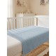 LOSAN MANTA DE TRICOTOSA REF 12W-8703ZY MUESTRA AZUL