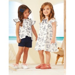 CONJUNTO MILON NIÑA REF 14060 AZUL