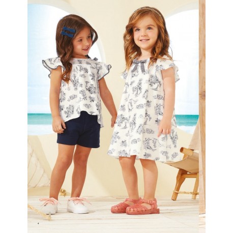 CONJUNTO MILON NIÑA REF 14060 AZUL