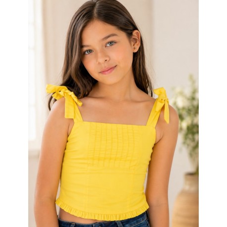 BLUSA NIÑA REF 3143 AMARILLA