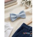 CORBATIN NIÑO CELESTE COMBINADO